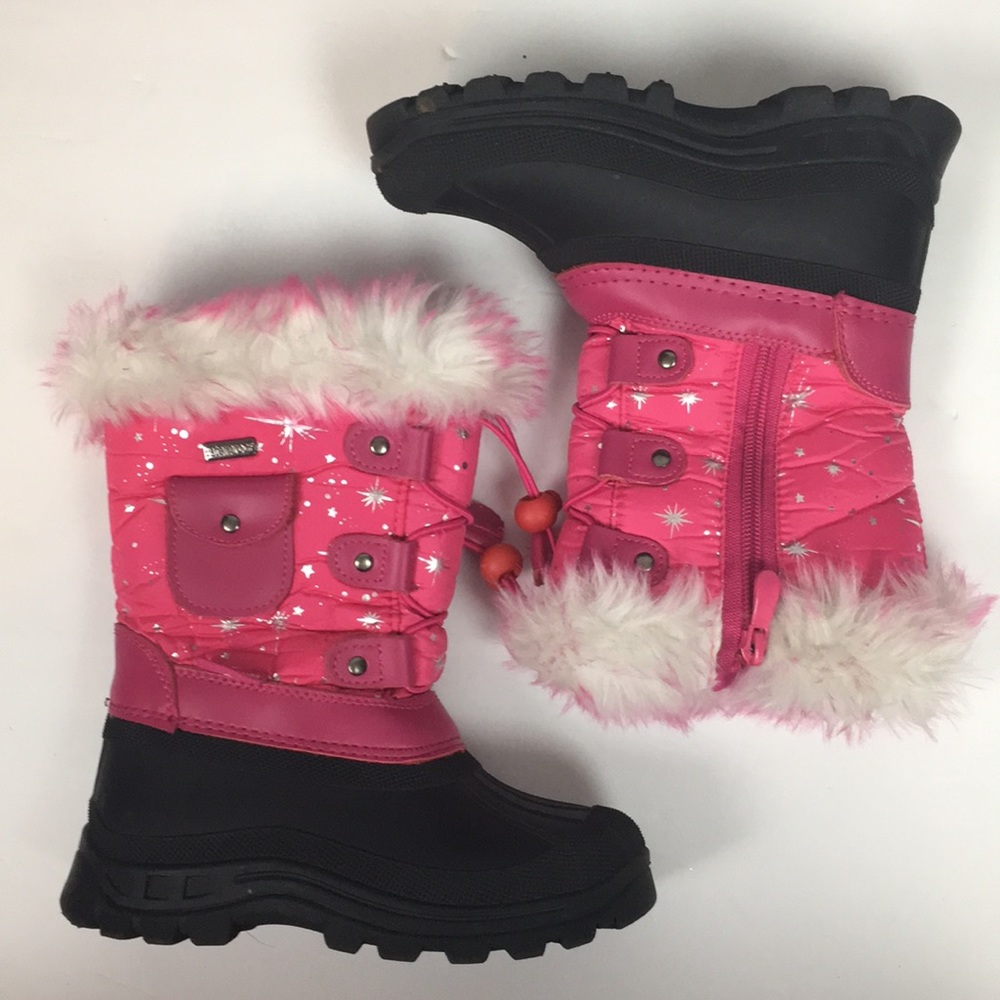 Dream Pairs Waterproof Thinsulate Pink Snow Boots